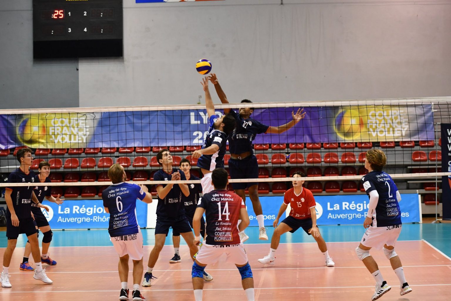 PHOTOS NATIONALE 3 - Asul Volley Lyon
