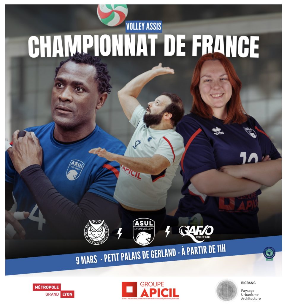 Affiche volley assis – 2